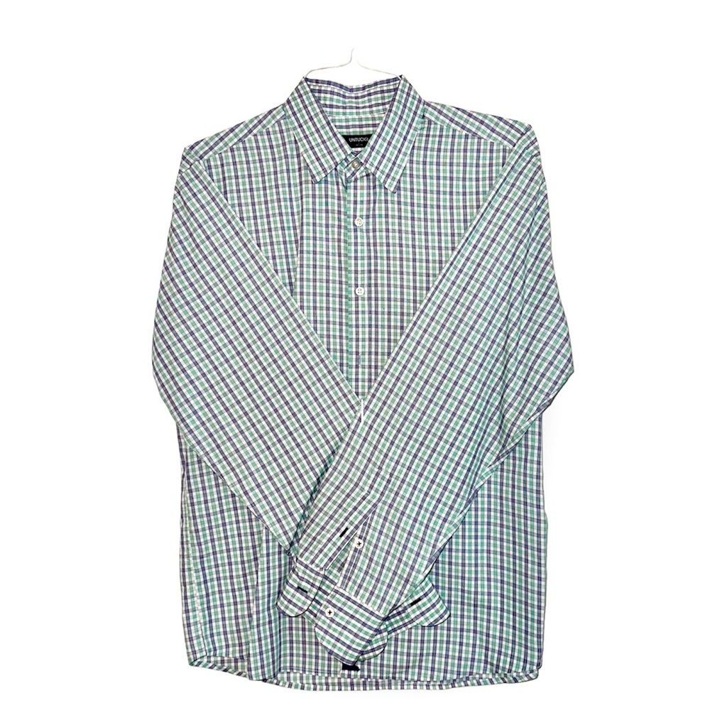 Untuckit Long Sleeve Button Up Shirt Sz L